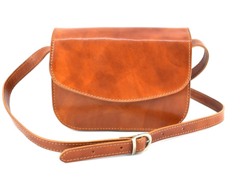 Dámská kožená kabelka crossbody (lovecká)  Arteddy