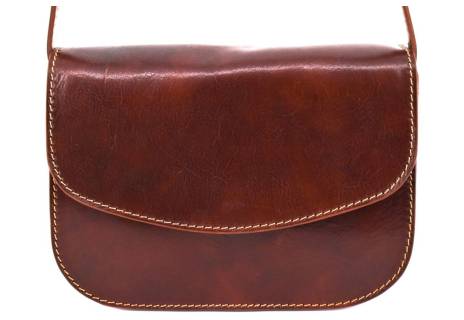 Dámská kožená kabelka crossbody (lovecká)  Arteddy