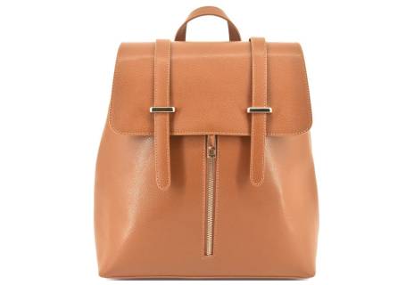 Dámský kožený batoh s klopnou Arteddy