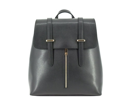 Dámský kožený batoh s klopnou Arteddy