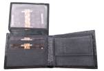 Pánská kožená peněženka na šířku Coveri - šedá