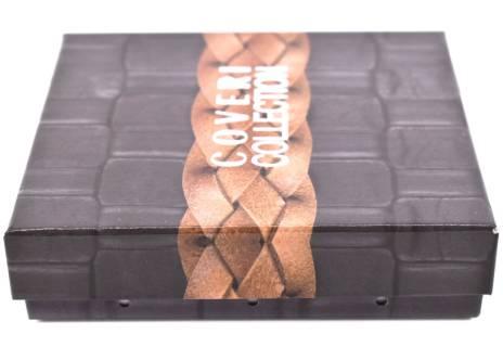 Pánská kožená peněženka na šířku Coveri - šedá