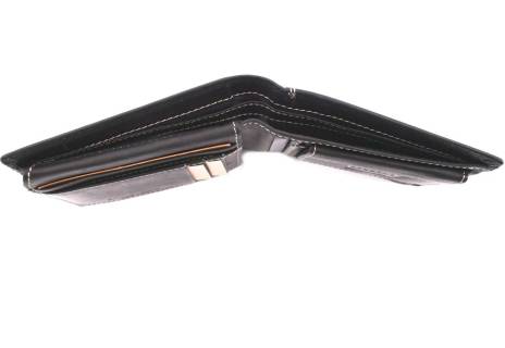 Pánská kožená peněženka  na šířku Carrera Jeans - černá