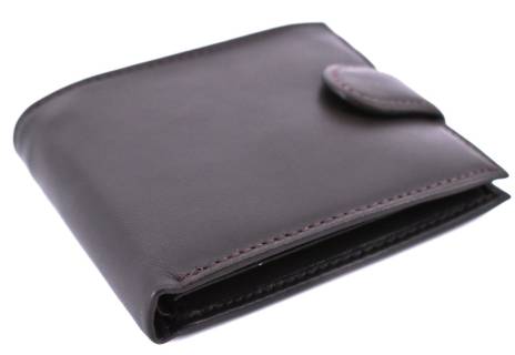 Pánská kožená peněženka  na šířku se zápinkou Arteddy