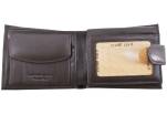 Pánská kožená peněženka  na šířku se zápinkou Arteddy