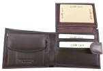 Pánská kožená peněženka  na šířku se zápinkou Arteddy