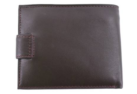 Pánská kožená peněženka  na šířku se zápinkou Arteddy