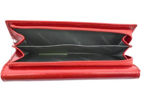 Dámská velká kožená peněženka Emporio Valentini - červená