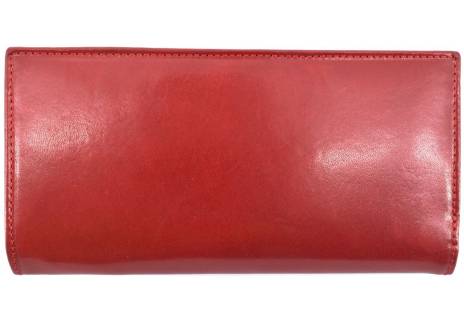 Dámská velká kožená peněženka Emporio Valentini - červená