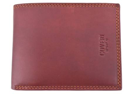 Pánská kožená peněženka Coveri World - hnědá