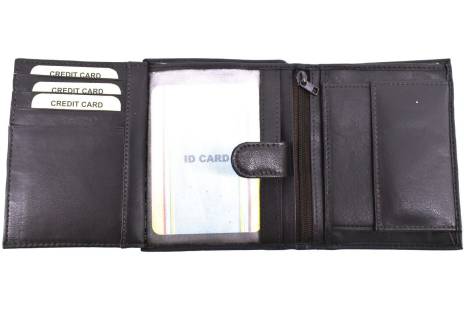 Pánská kožená peněženka  na výšku Arteddy