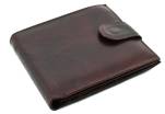 Pánská kožená peněženka na šířku se zápinkou Arteddy