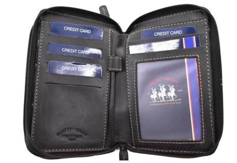 Dámská kožená peněženka pouzdrového typu Harvey Miller