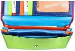 Dámská velká kožená peněženka Arteddy - tmavě růžová(multicolor)