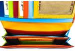 Dámská velká kožená peněženka Arteddy - oranžová(multicolor)