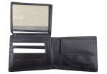 Pánská kožená peněženka Cristian Conte - černá