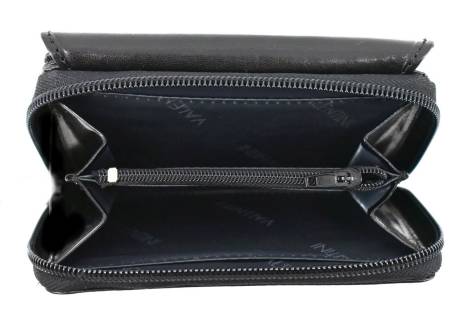 Dámská kožená peněženka Emporio Valentini - černá