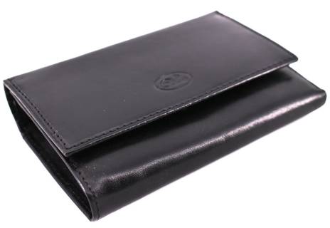 Dámská kožená peněženka Every - černá