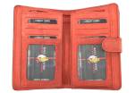 Dámská kožená peněženka Harvey Miller - světle červená