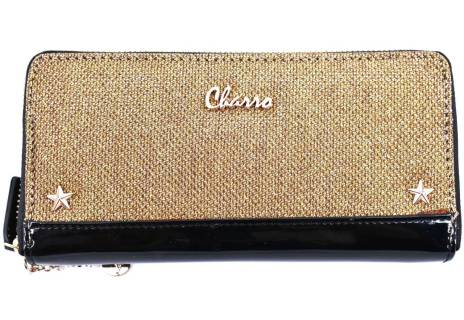 Dámská / dívčí peněženka  pouzdrového typu Charro - zlatá