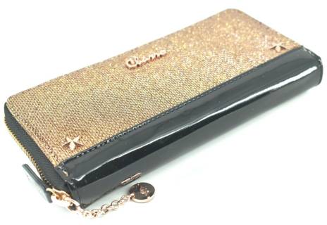 Dámská / dívčí peněženka  pouzdrového typu Charro - zlatá