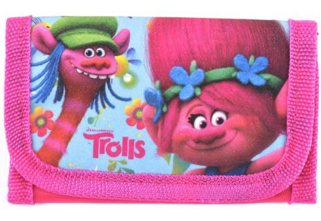 Dívčí peněženka Trolls - růžová
