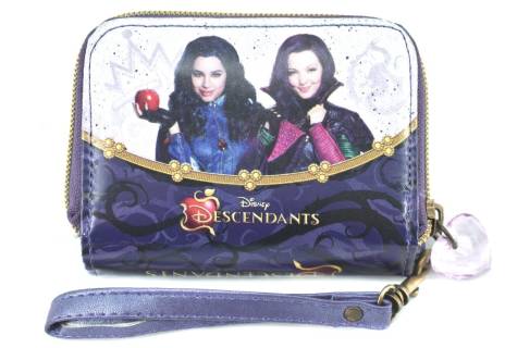 Dívčí peněženka Disney Descendants - fialová