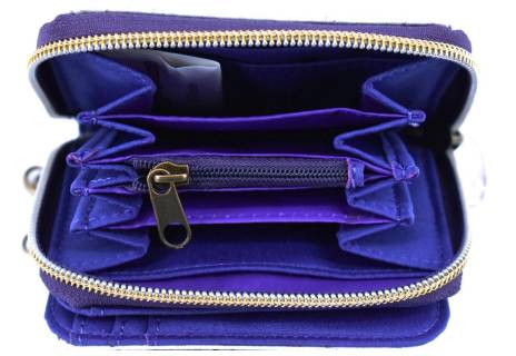 Dívčí peněženka Disney Descendants - fialová