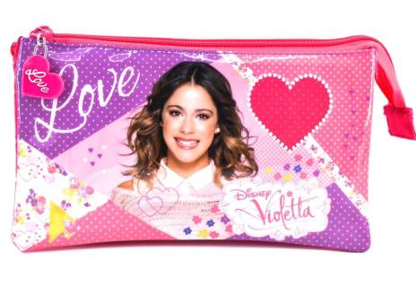 Dívčí etue Disney Violetta - růžová