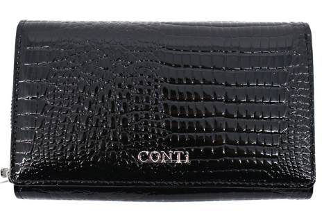 Dámská kožená lakovaná peněženka CONTI