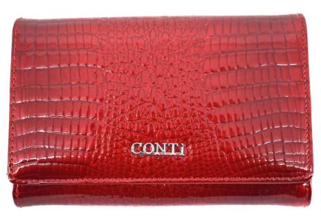 Dámská kožená lakovaná peněženka CONTI