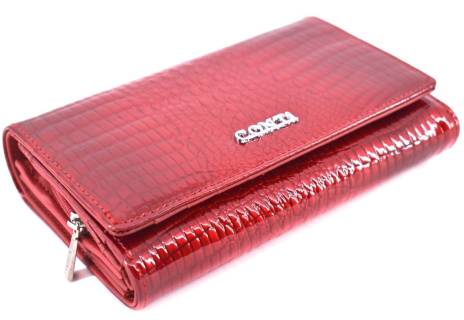 Dámská kožená lakovaná peněženka CONTI