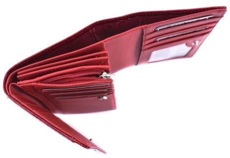 Dámská kožená lakovaná peněženka CONTI