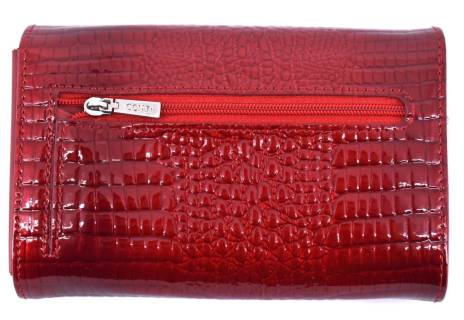 Dámská kožená lakovaná peněženka CONTI