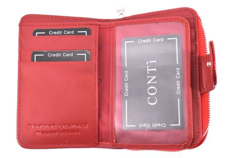 Dámská kožená lakovaná peněženka CONTI