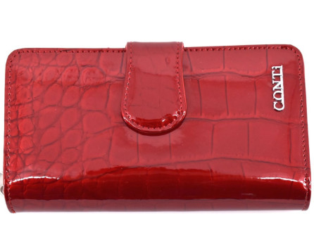 Dámská kožená lakovaná peněženka CONTI