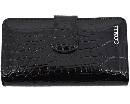 Dámská kožená lakovaná peněženka CONTI