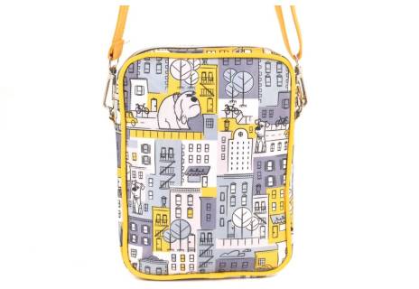 Dětská taška crossbody Pets - žlutá