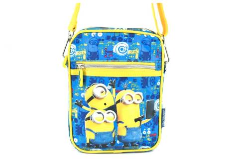 Dětská taška crossbody Minions - modrá