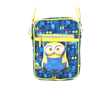 Dětská taška crossbody Minions - modrá