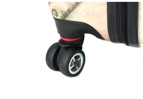 Cestovní palubní kufr na čtyřech kolečkách Arteddy - Paris (S)