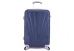 Cestovní kufr skořepinový na čtyřech kolečkách Arteddy - tmavě modrá (M)