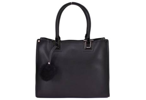 Dámská kabelka Tommasini s přívěskem pompon