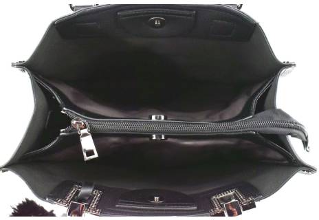 Dámská kabelka Tommasini s přívěskem pompon