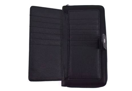 Peněženka pouzdrového typu z ekokůže