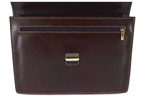 Kožená aktovka Arteddy - 1 komorová