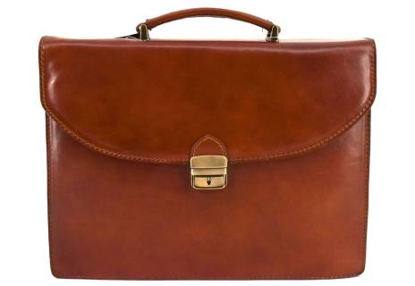 Kožená aktovka Arteddy - 1 komorová