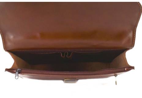 Kožená aktovka Arteddy - 1 komorová