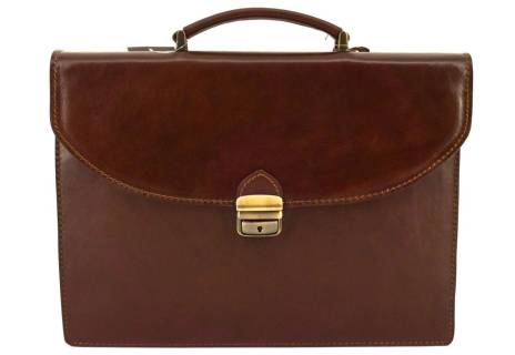 Kožená aktovka Arteddy - 1 komorová