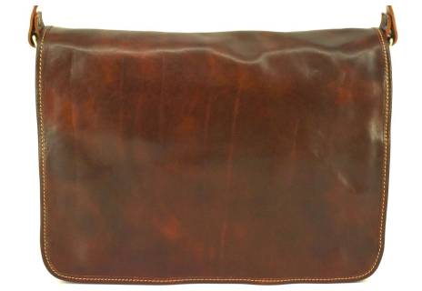 Kožená taška s klopnou Arteddy